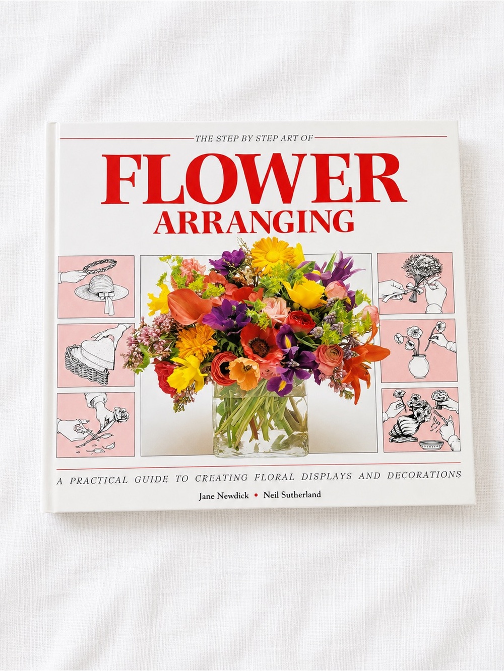 vintage Flower Arranging Book - Multicolor -